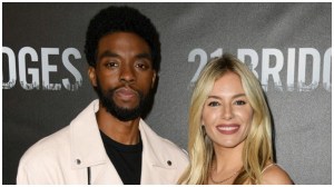 chadwick boseman, sienna miller