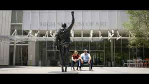 With Drawn Arms (Tommie Smith Statue)