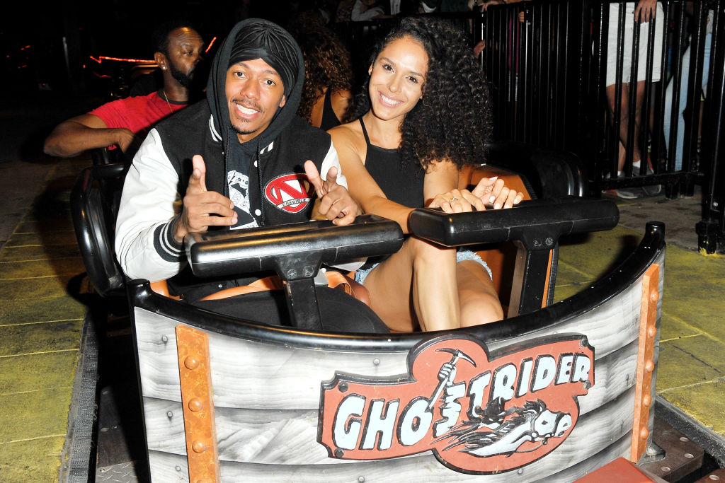 Nick Cannon Visits Knott's Berry Farm