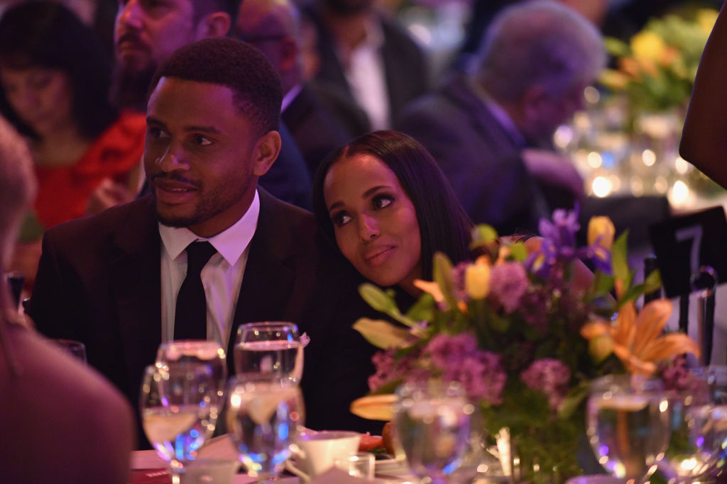 Kerry Washington and husband Nnamdi Asomugha