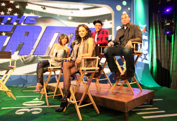 Cast Of "The Game" Visits BET's "106 & Park" - January 11, 2011