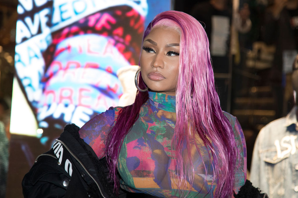 Nicki Minaj at the Diesel Store