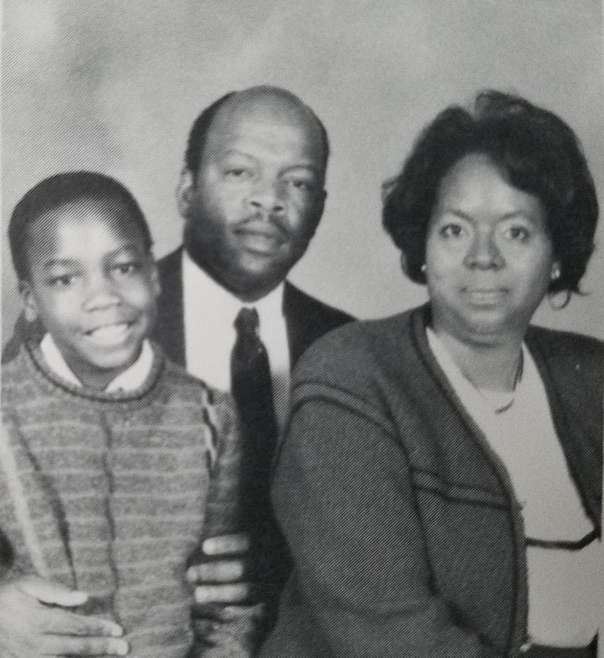 John Lewis, Lillian Miles-Lewis, and John-Miles Lewis