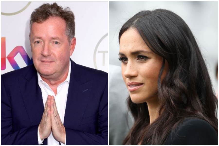 Piers Morgan and Meghan Markle