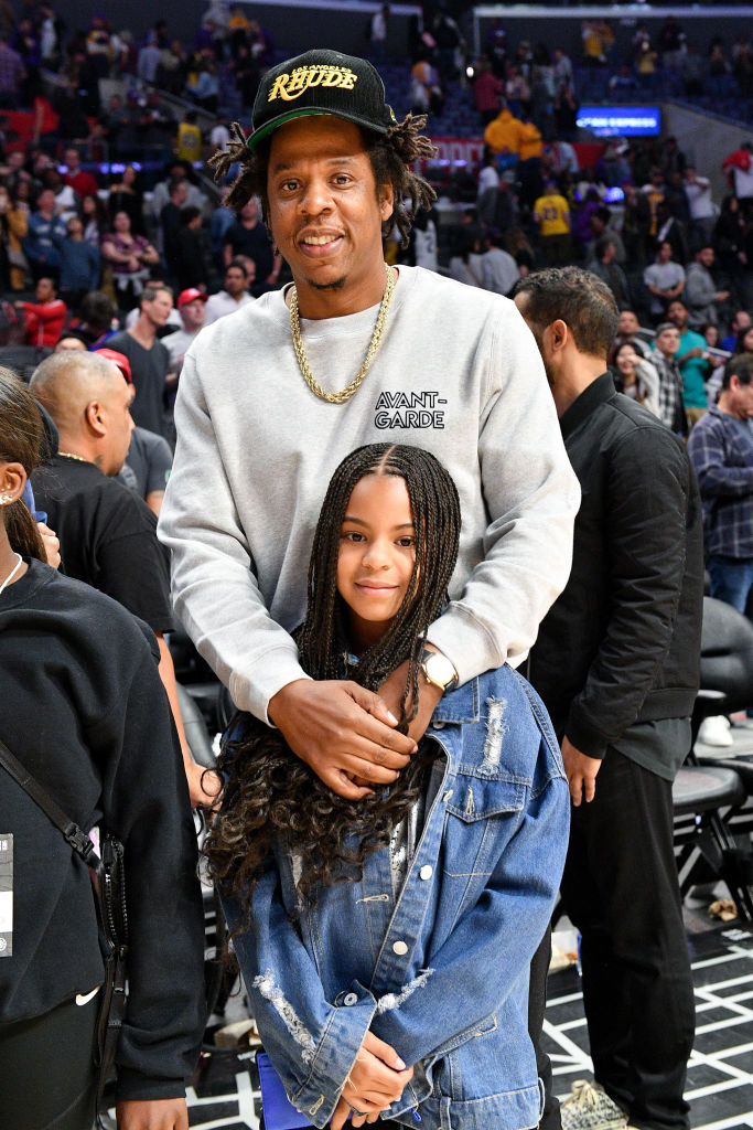 Celebrities At The Los Angeles Clippers Game