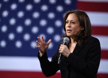 Kamala Harris Attends Forum On Wages & Working People