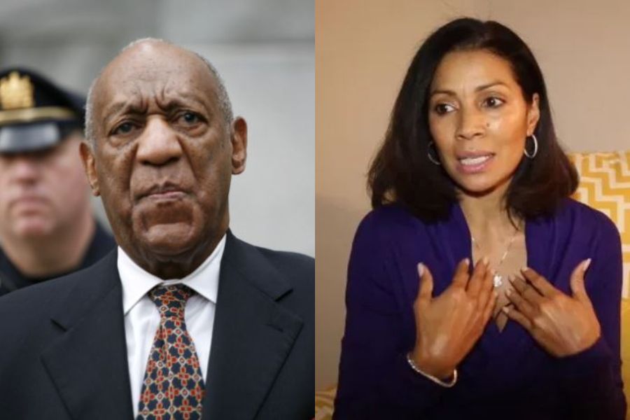 Bill Cosby and Angela Leslie