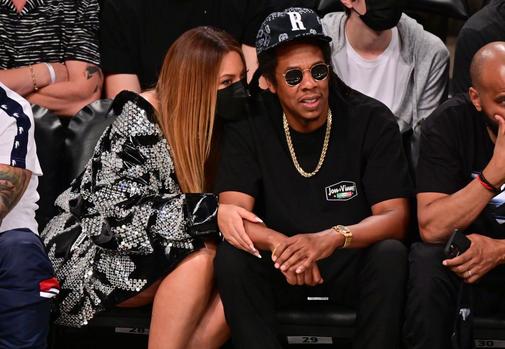 Celebrities Attend Brooklyn Nets v Milwaukee Bucks Game