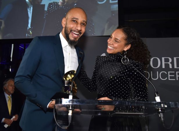 Swizz Beatz And Alicia Keys