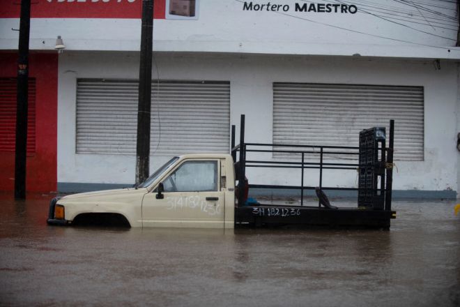 Hurricane Nora Impacts Colima, Mexico